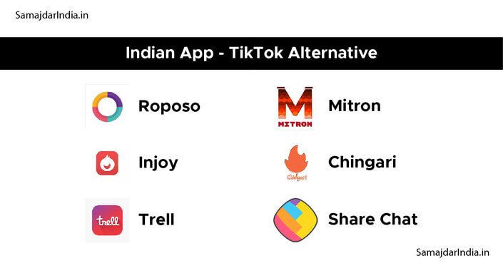 Tik Tok Alternative Indian apps