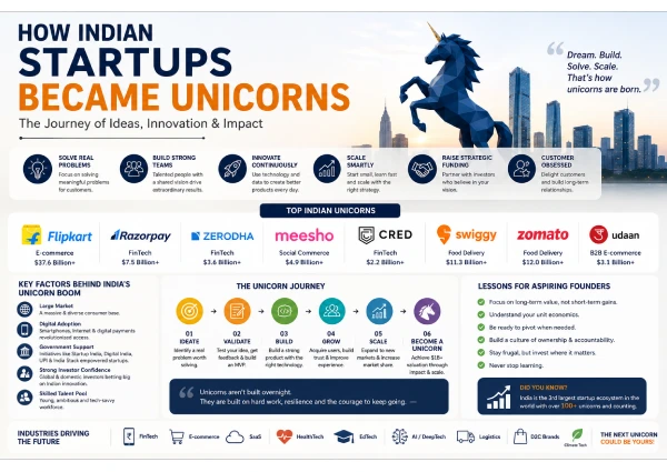How Indian Startups Became Unicorns